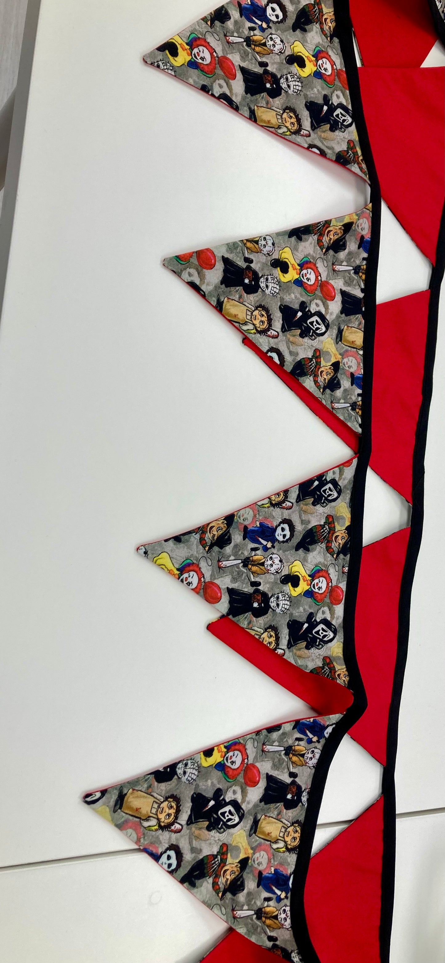 RAGZ N Tatters - Halloween Bunting Red