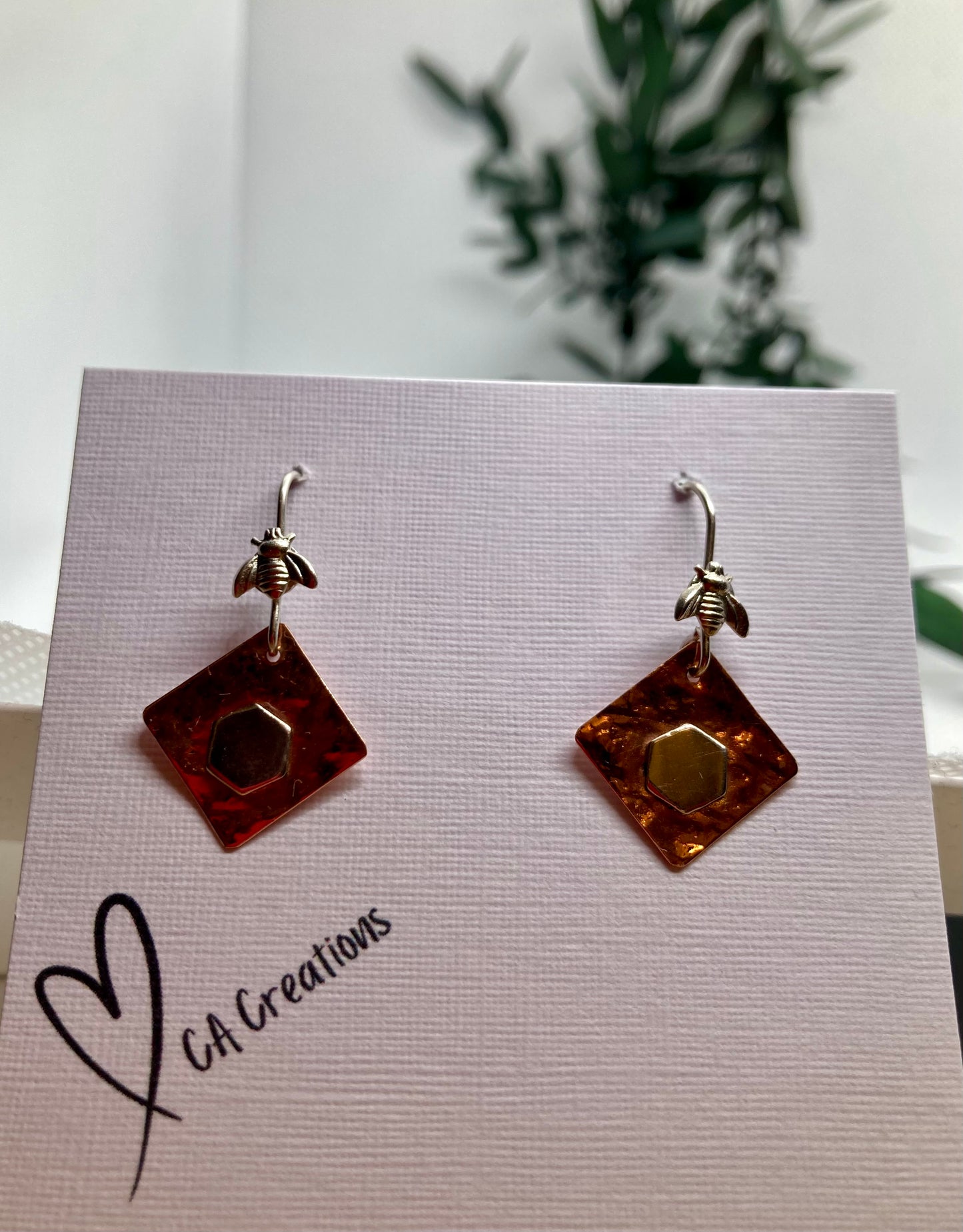 Earrings - Square