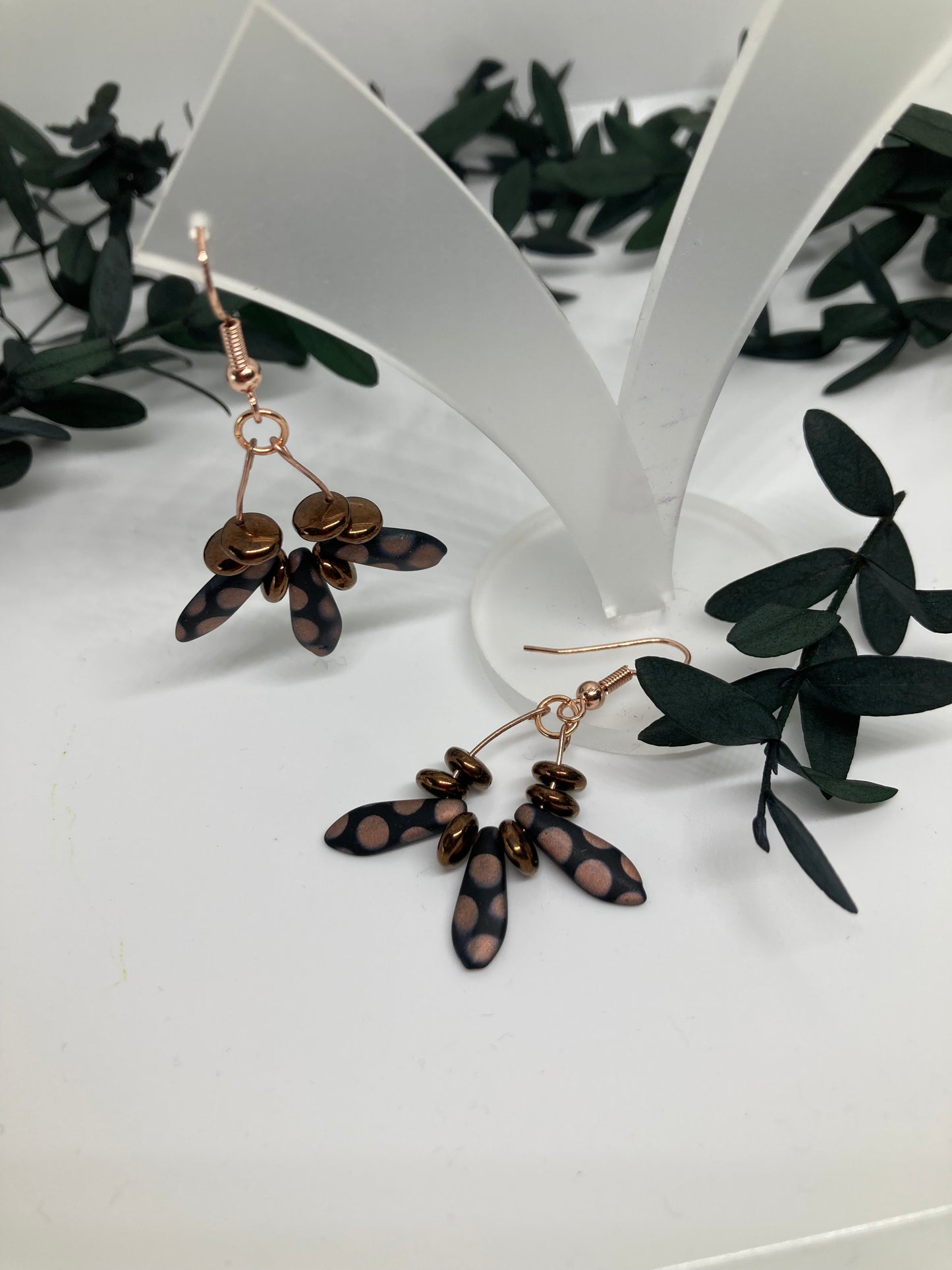 Czech Bead Earrings