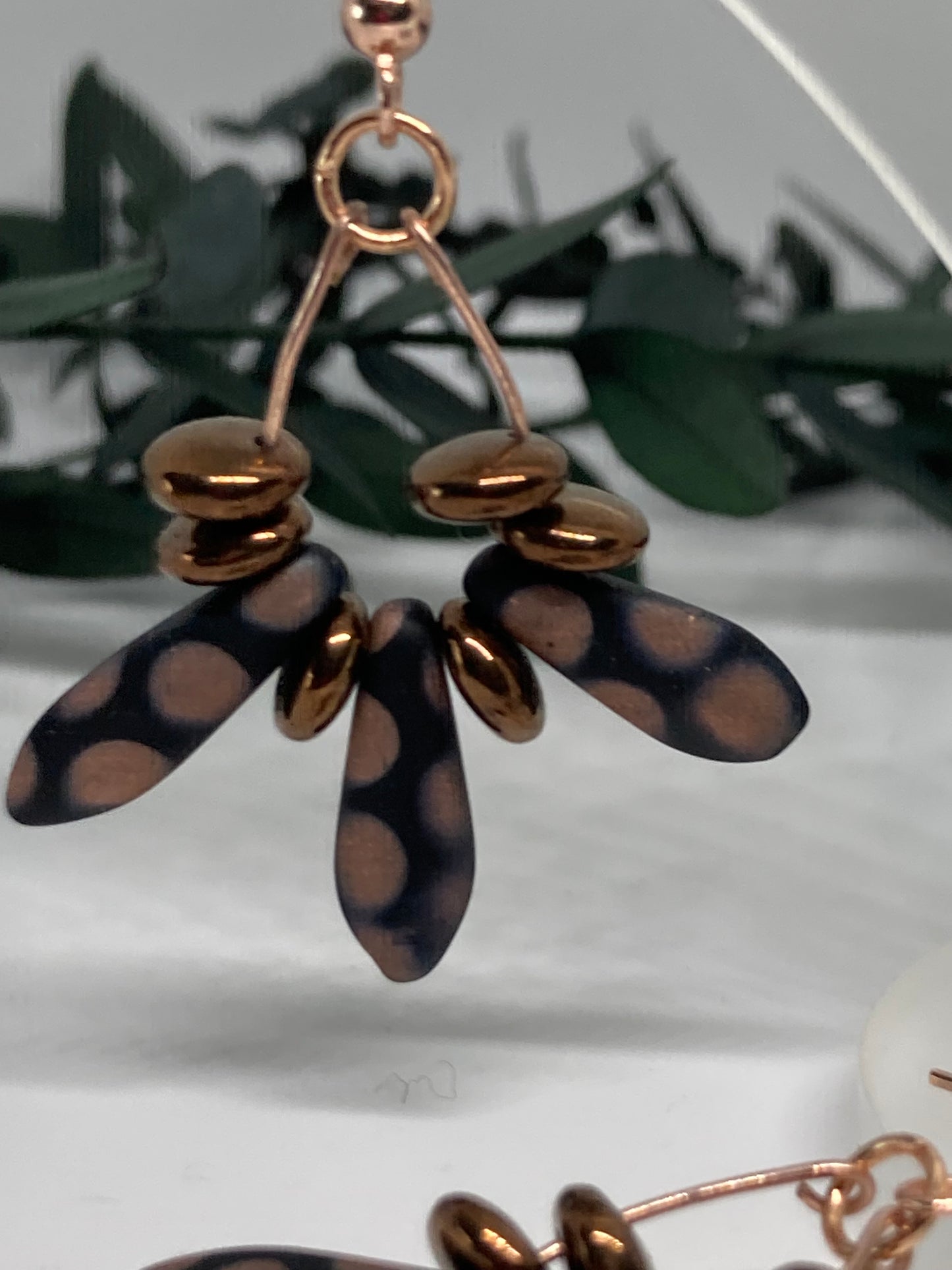 Czech Bead Earrings