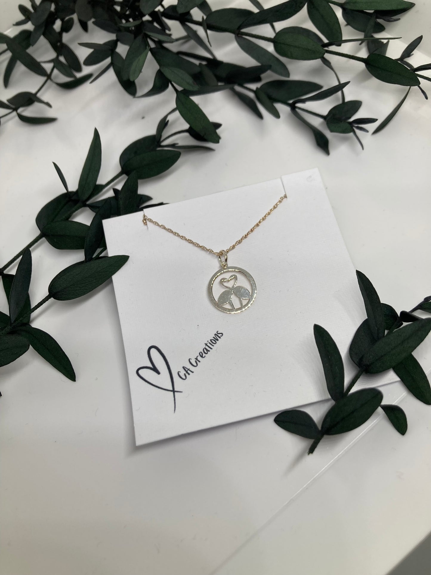 Flamingo Pendant Necklace