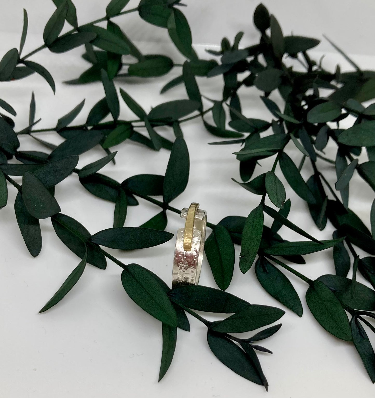 Silver & Brass Ring