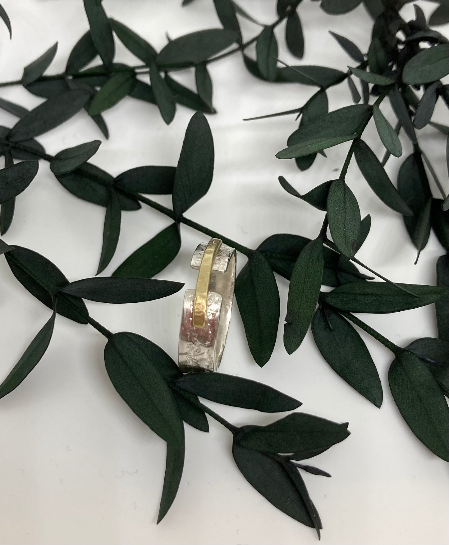 Silver & Brass Ring
