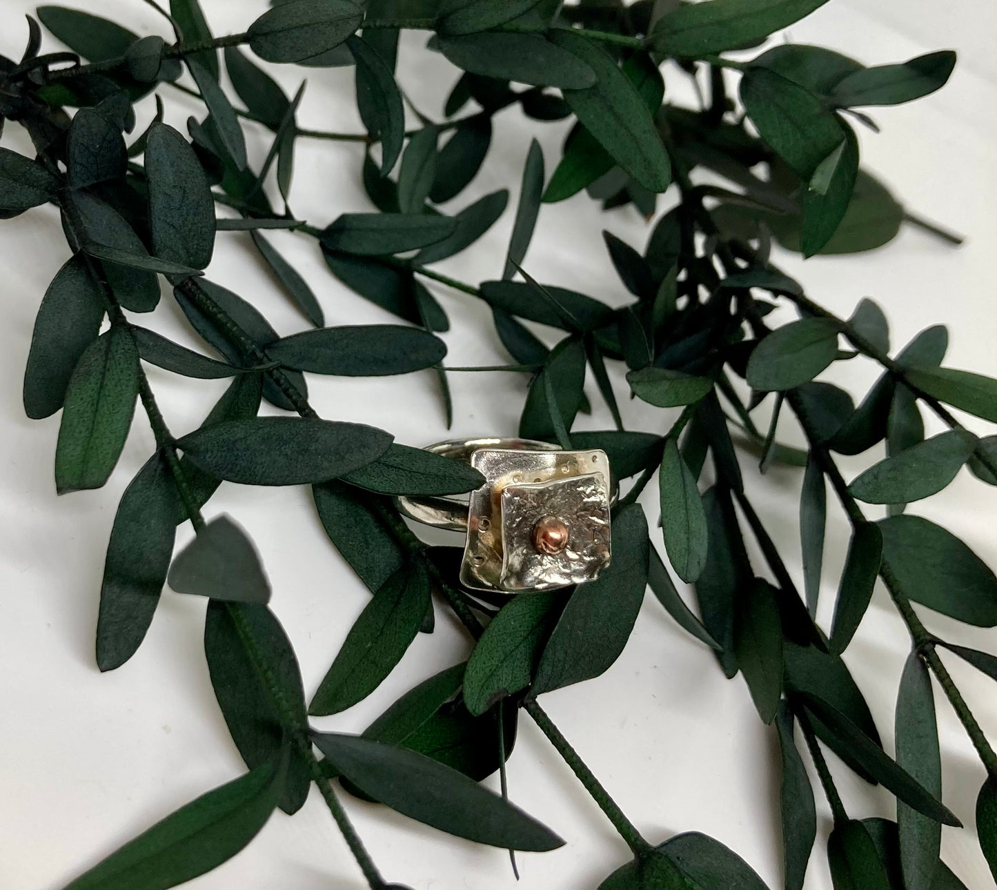 Silver Unique Ring
