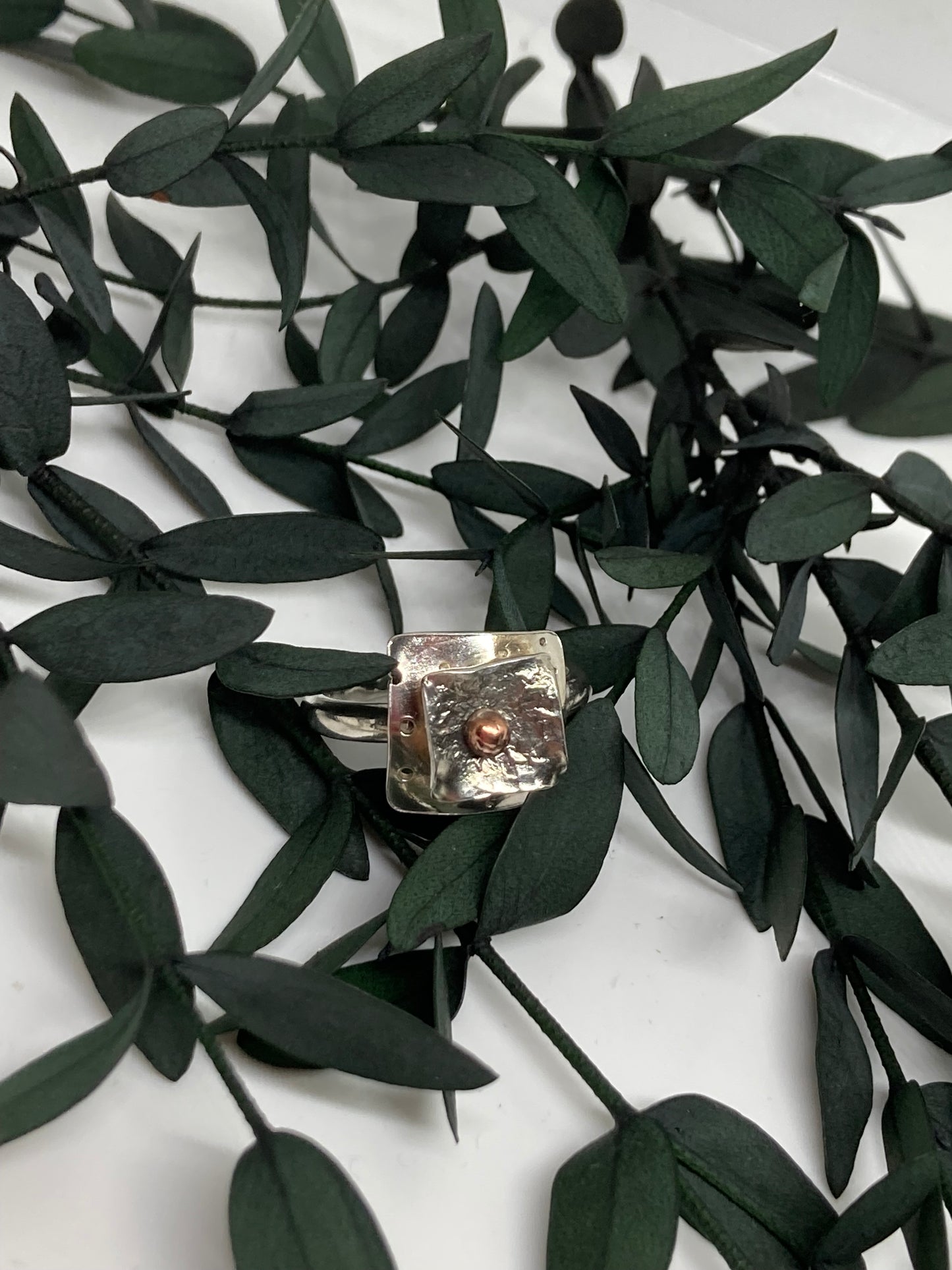 Silver Unique Ring