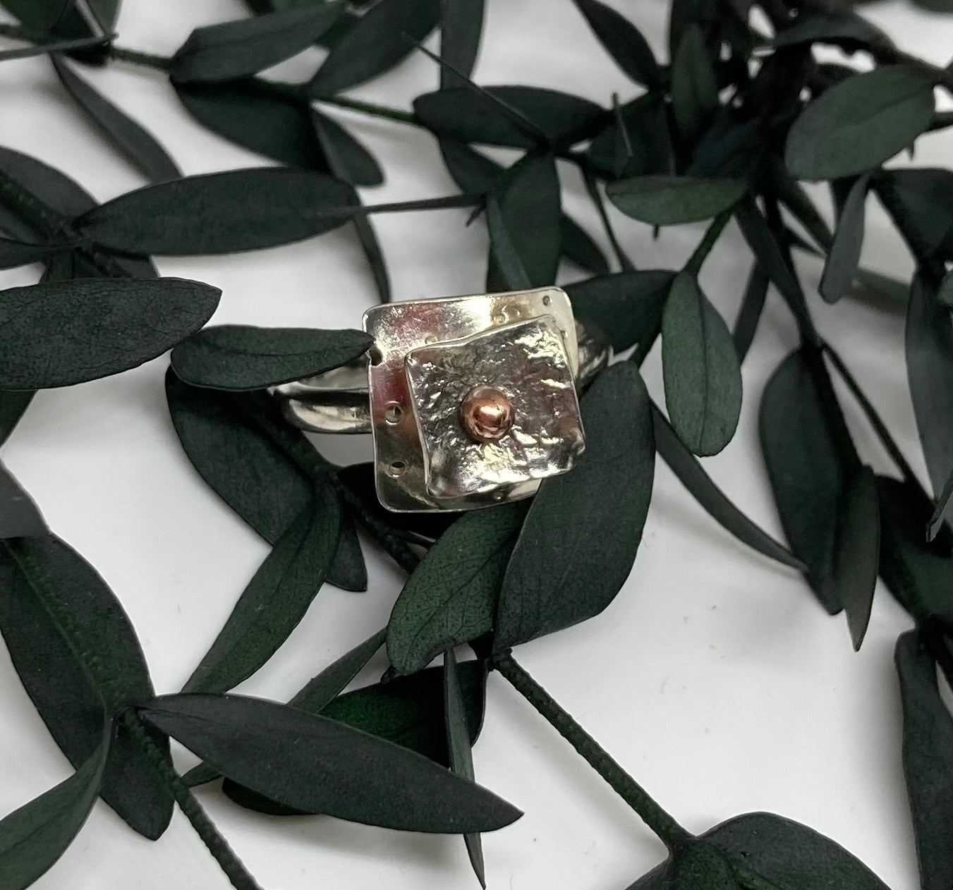 Silver Unique Ring