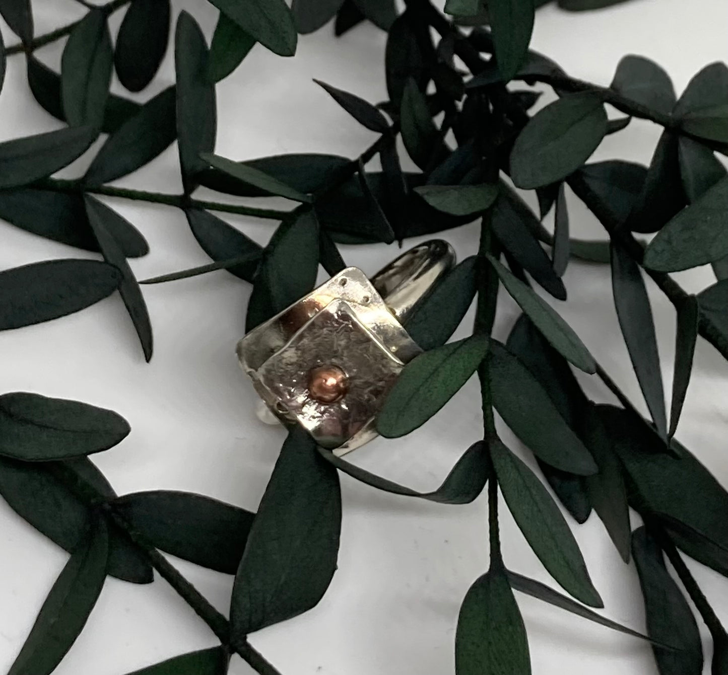 Silver Unique Ring