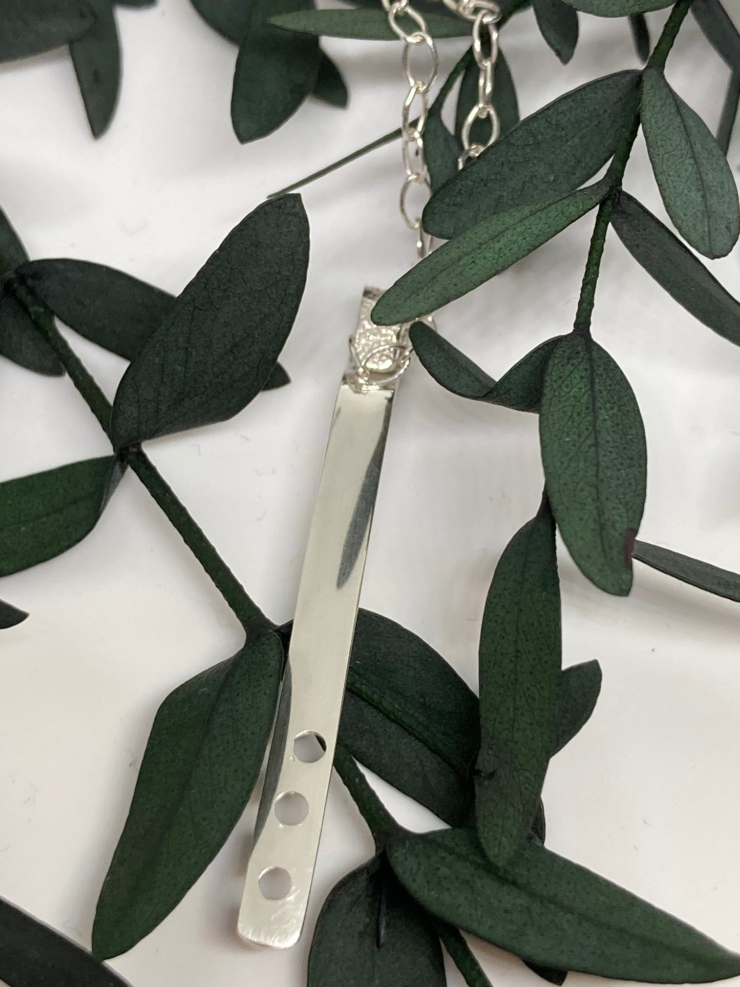 Textured Silver Pendant