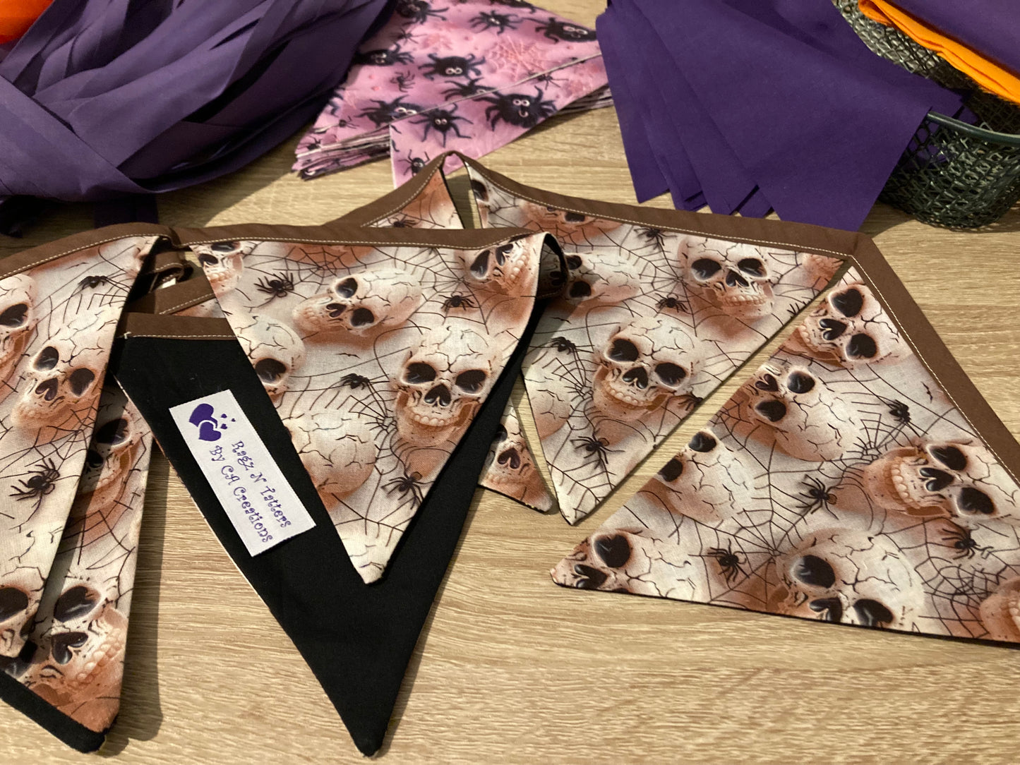 RAGZ N Tatters Skulls Bunting