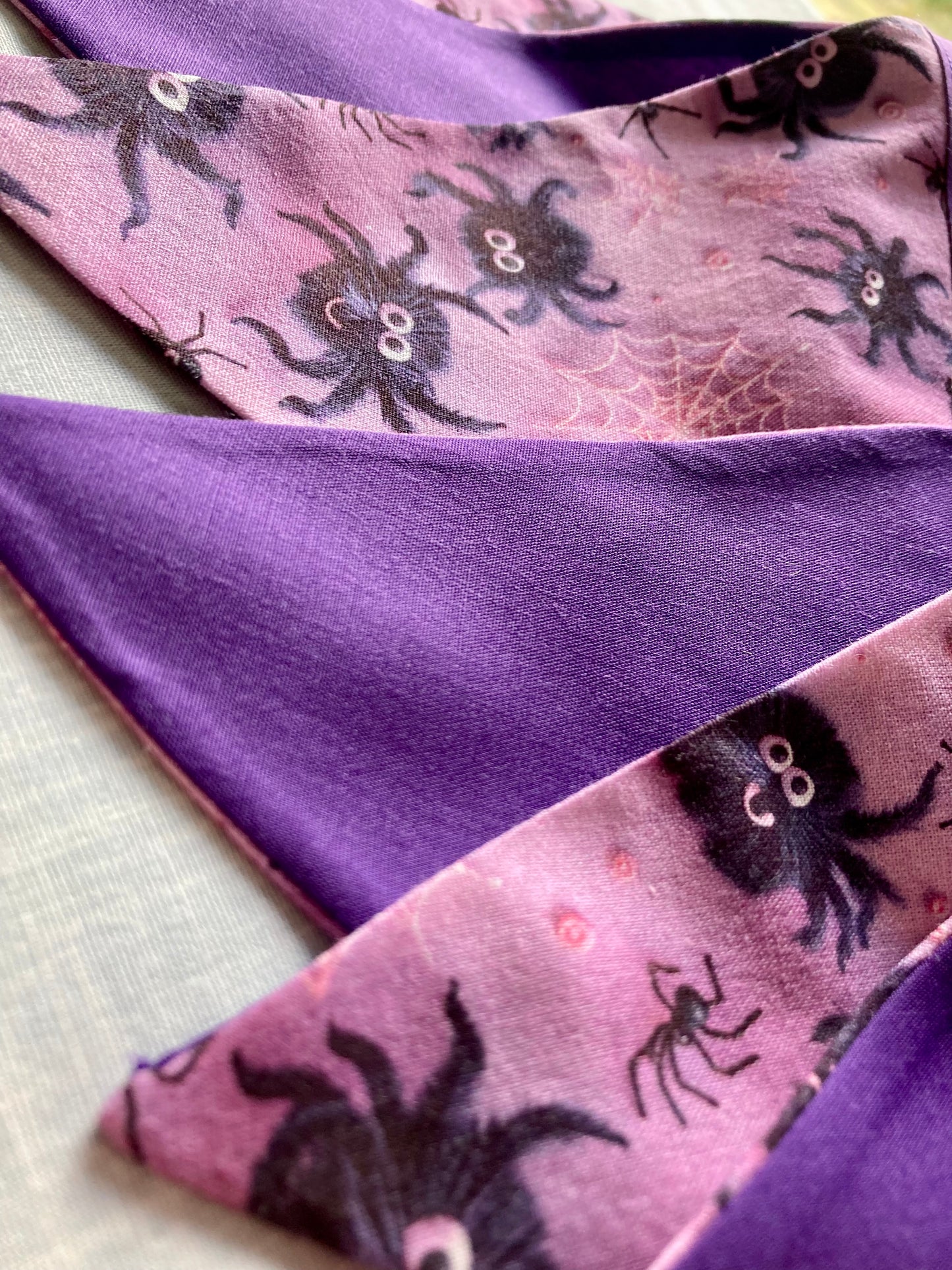RAGZ N Tatters Halloween Bunting - Spiders