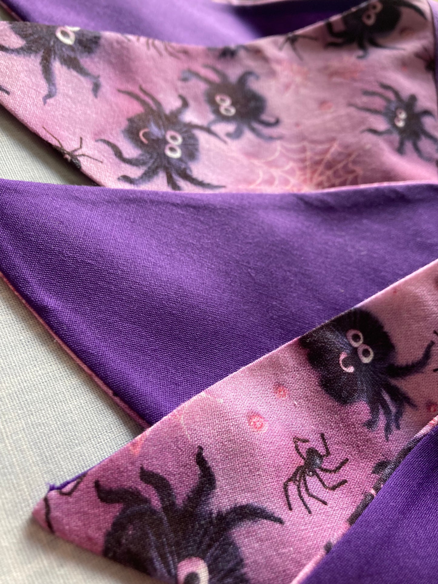 RAGZ N Tatters Halloween Bunting - Spiders