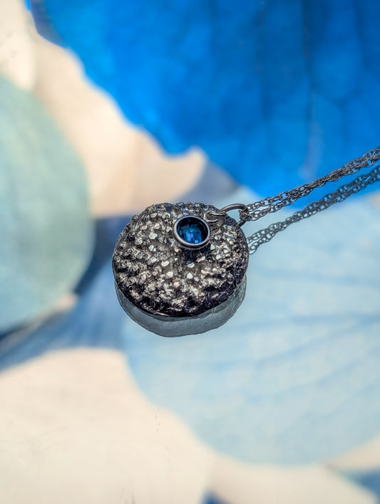 Special Occasions- Fine Silver Craspedia Pendant