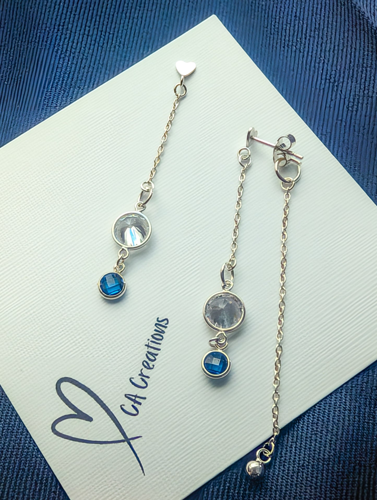 Special Occasions- Chain & Charm Long Studs