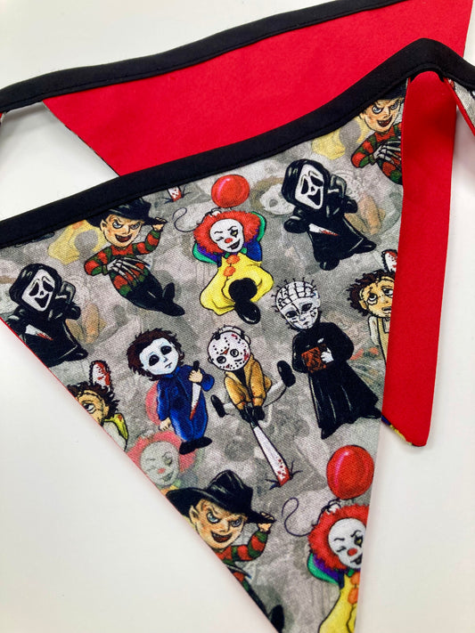 RAGZ N Tatters - Halloween Bunting Red