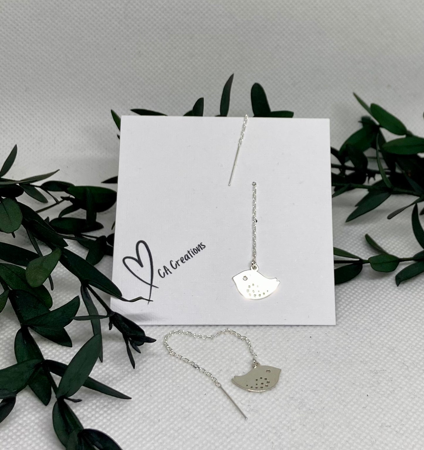 Birdie Threader Earrings
