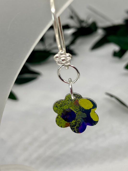 Aluminium Flower Earrings