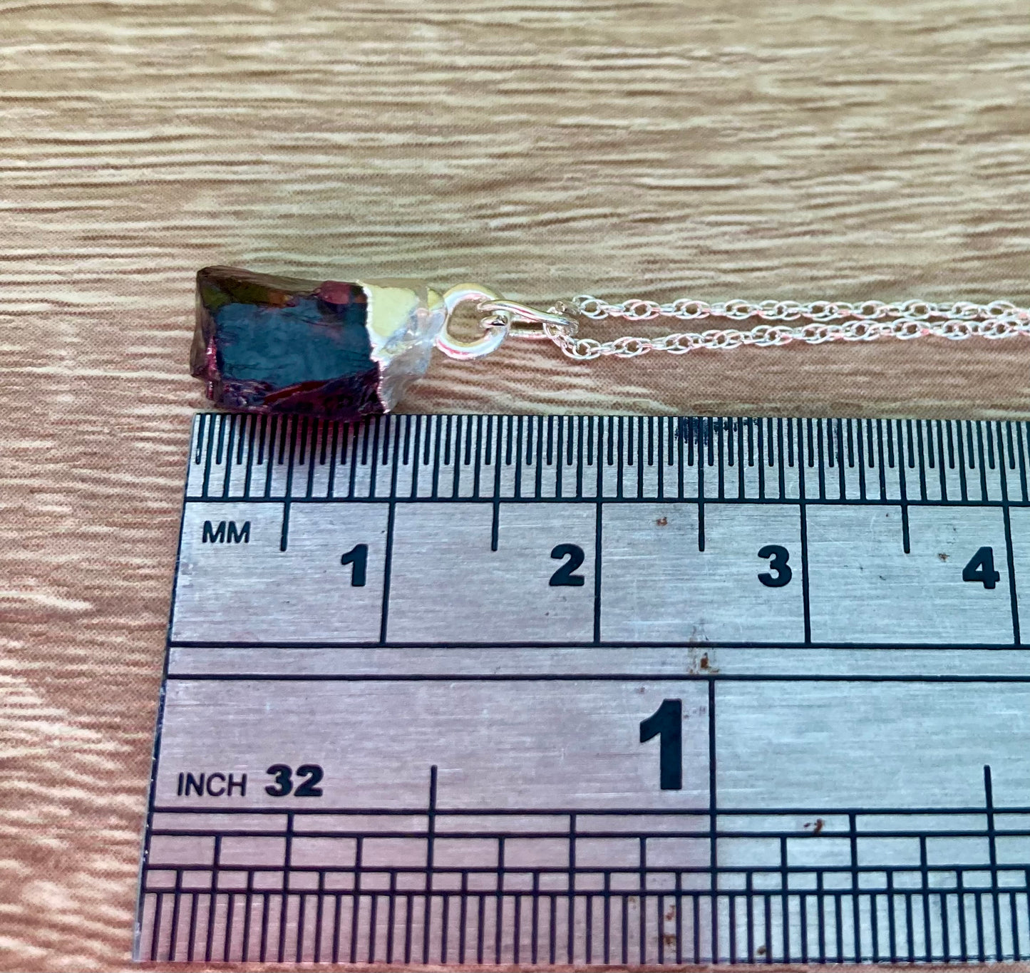 Garnet - Raw Crystal Necklace