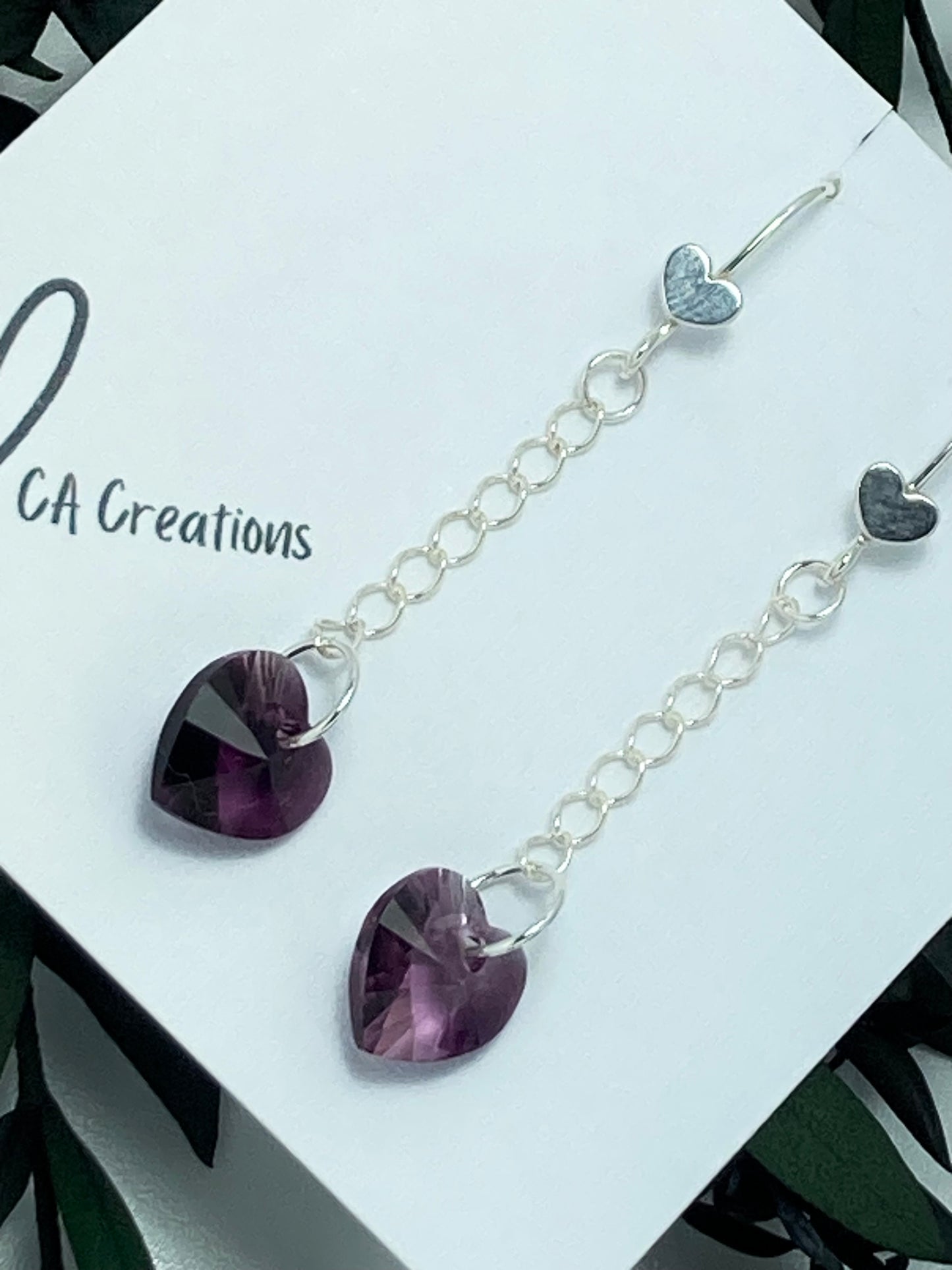 Classics - Swarovski Heart Earrings