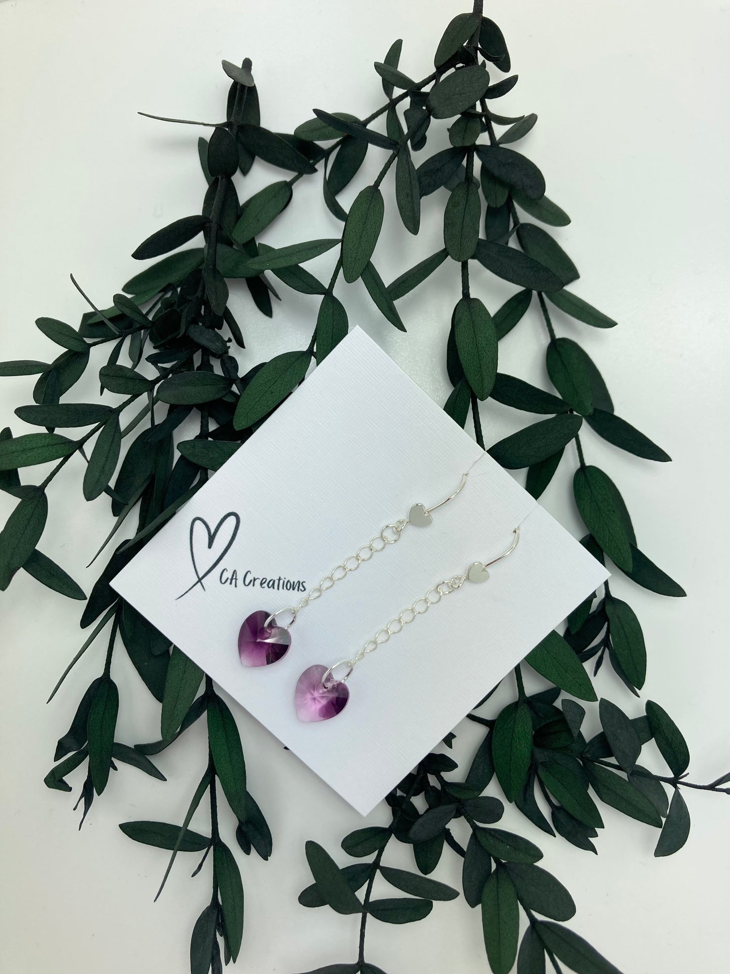 Classics - Swarovski Heart Earrings