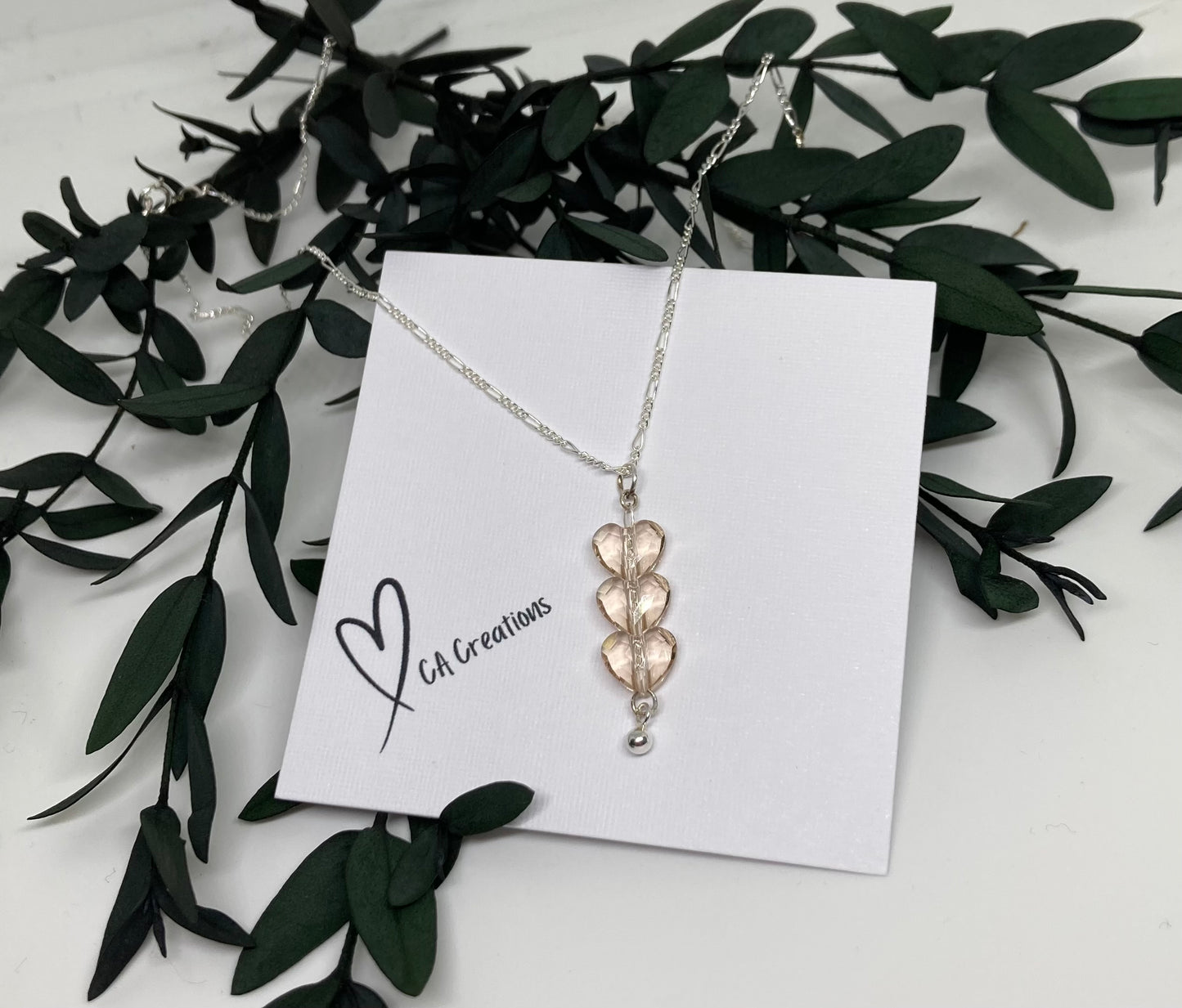 Classics - Swarovski Hearts Pendant