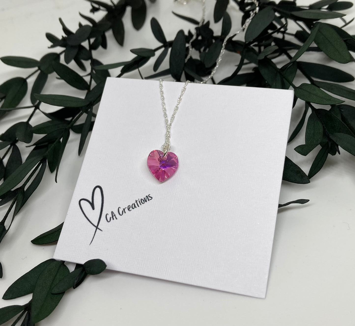 Classics - Swarovski Crystal Heart Necklace