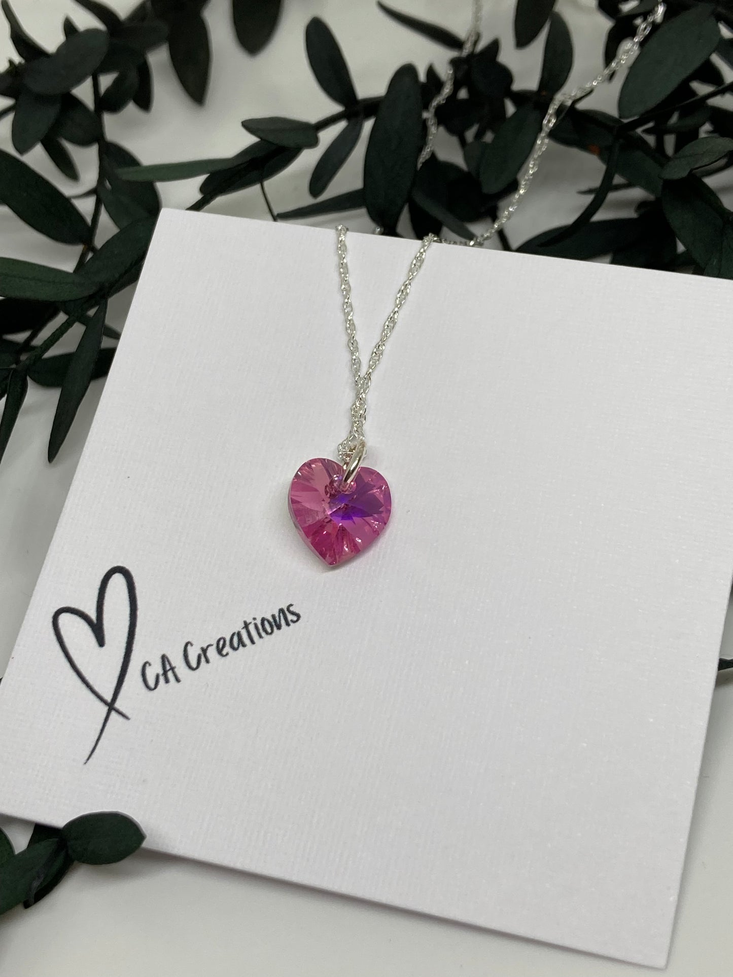 Classics - Swarovski Crystal Heart Necklace