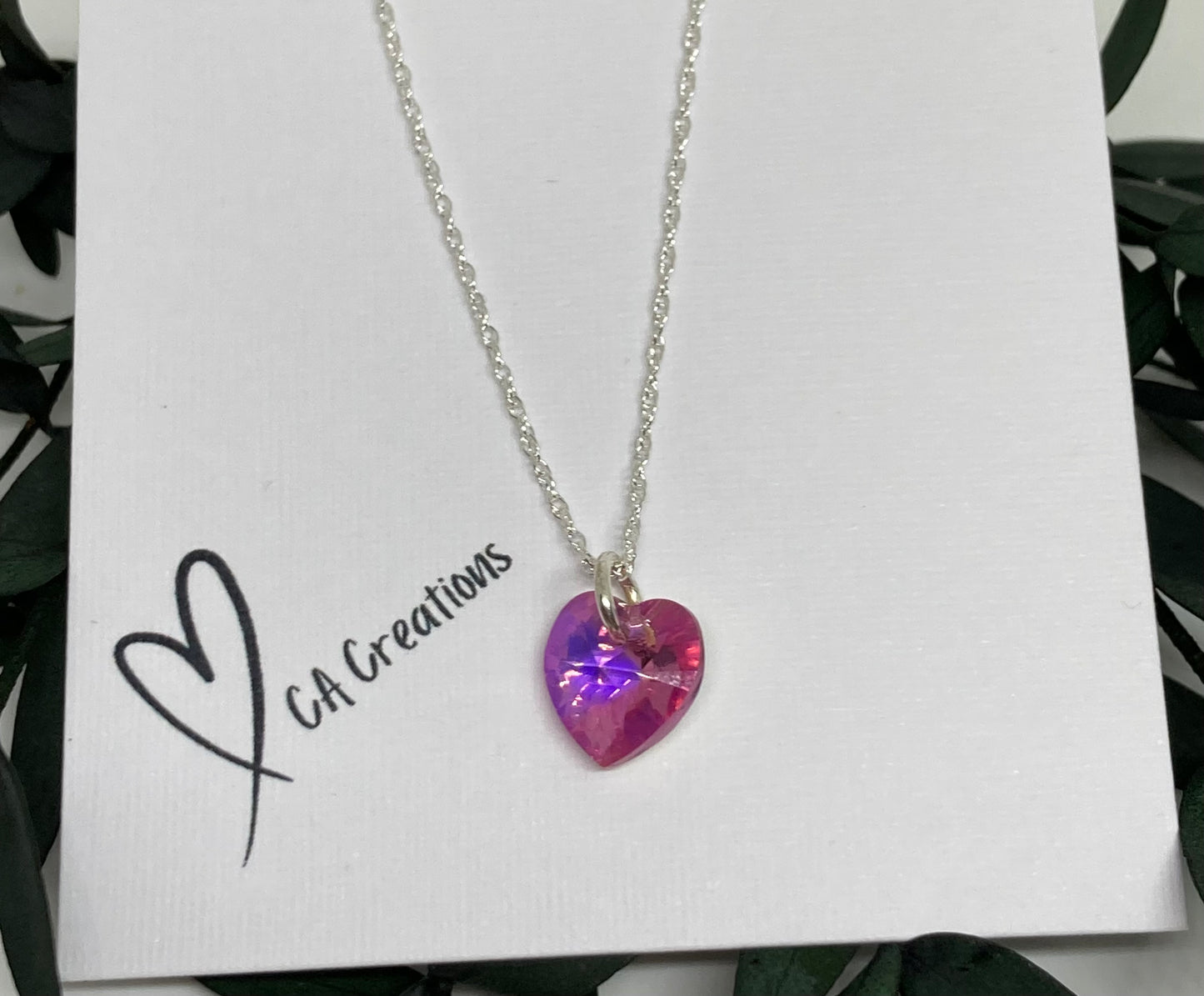 Classics - Swarovski Crystal Heart Necklace