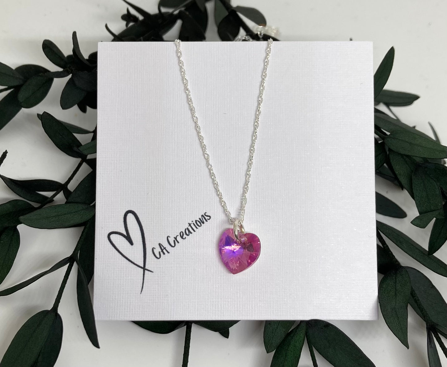 Classics - Swarovski Crystal Heart Necklace