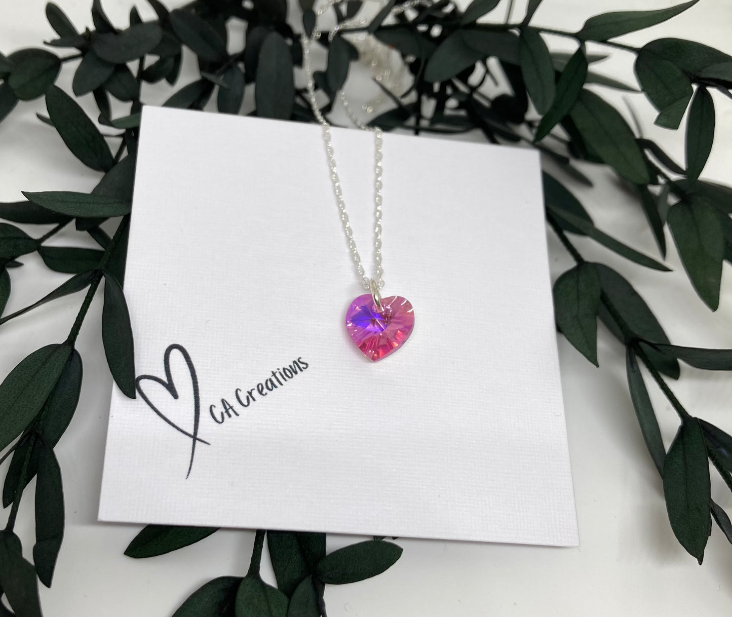 Classics - Swarovski Crystal Heart Necklace