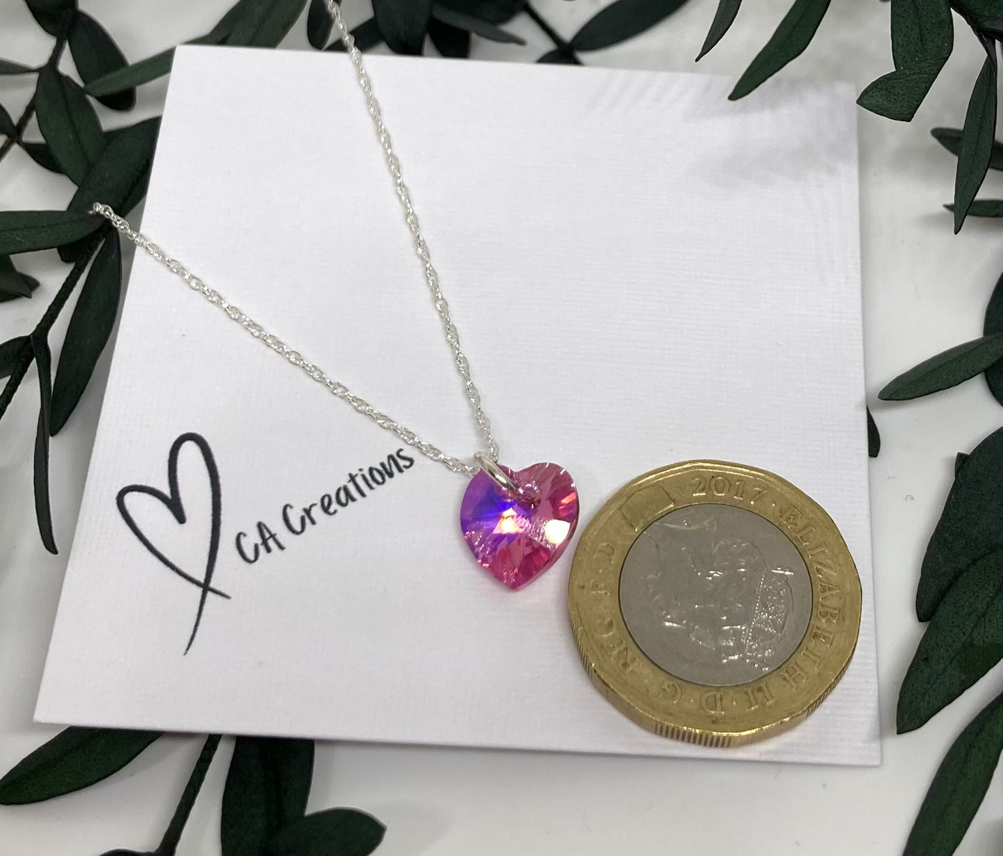 Classics - Swarovski Crystal Heart Necklace