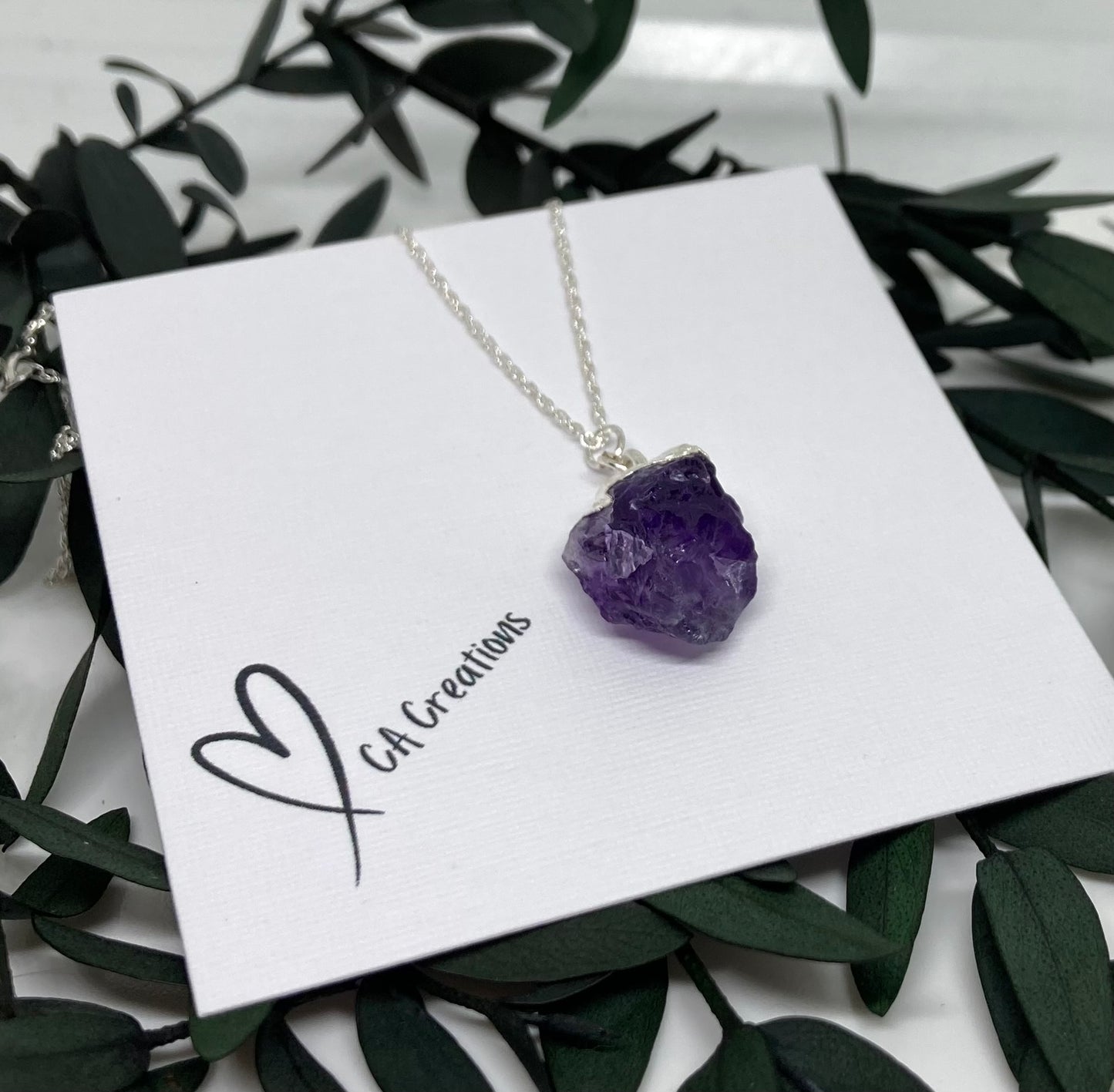 Classics - Amethyst Raw Crystal Necklace