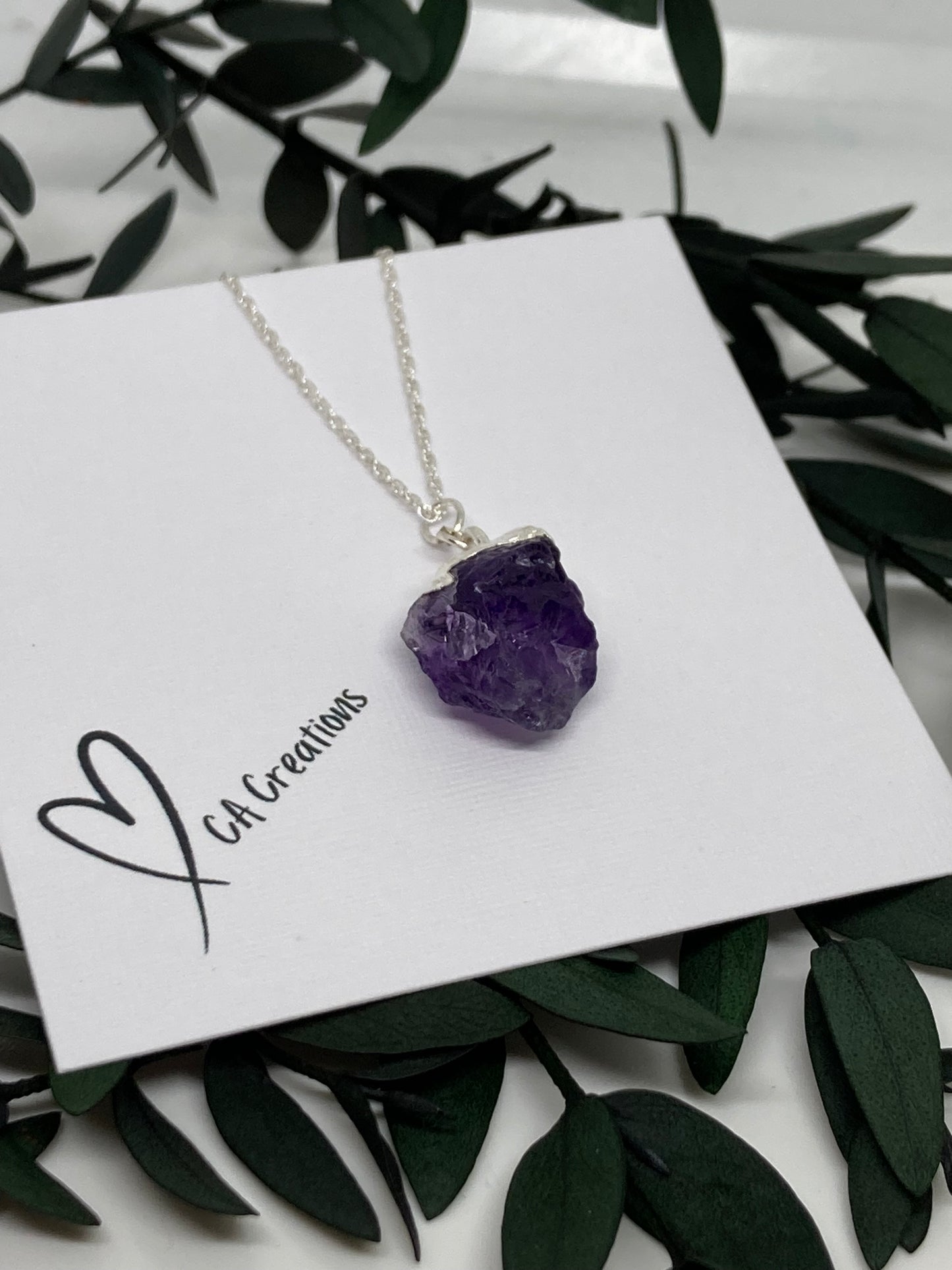 Classics - Amethyst Raw Crystal Necklace