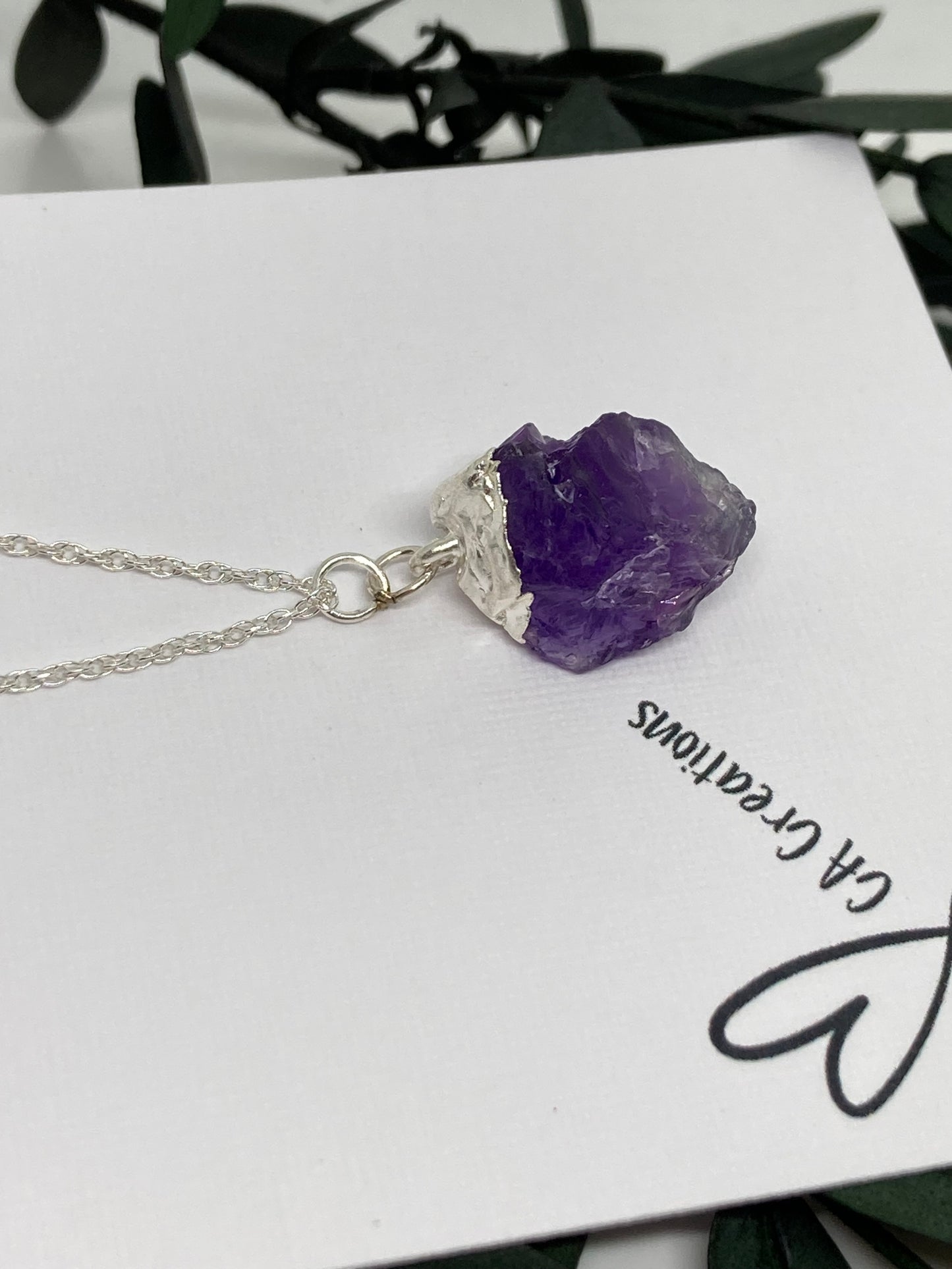 Classics - Amethyst Raw Crystal Necklace