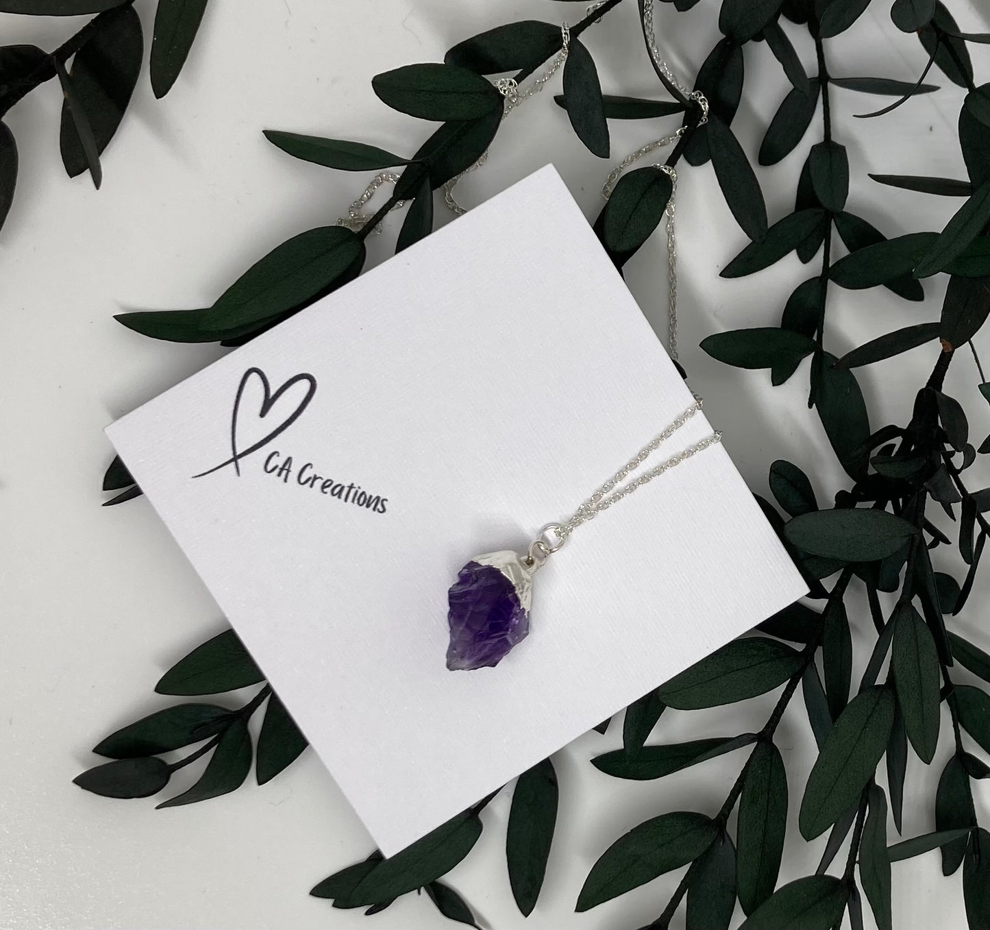 Classics - Amethyst Raw Crystal Necklace