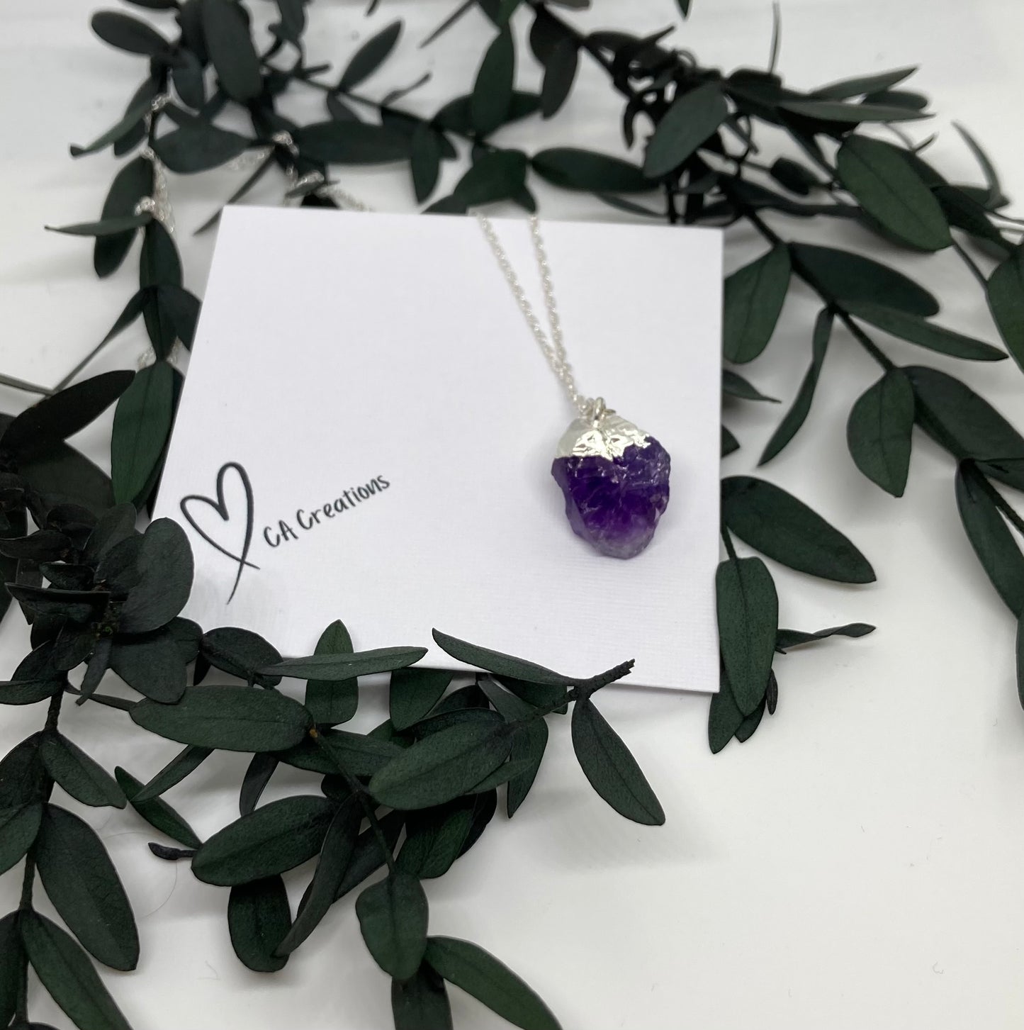 Classics - Amethyst Raw Crystal Necklace