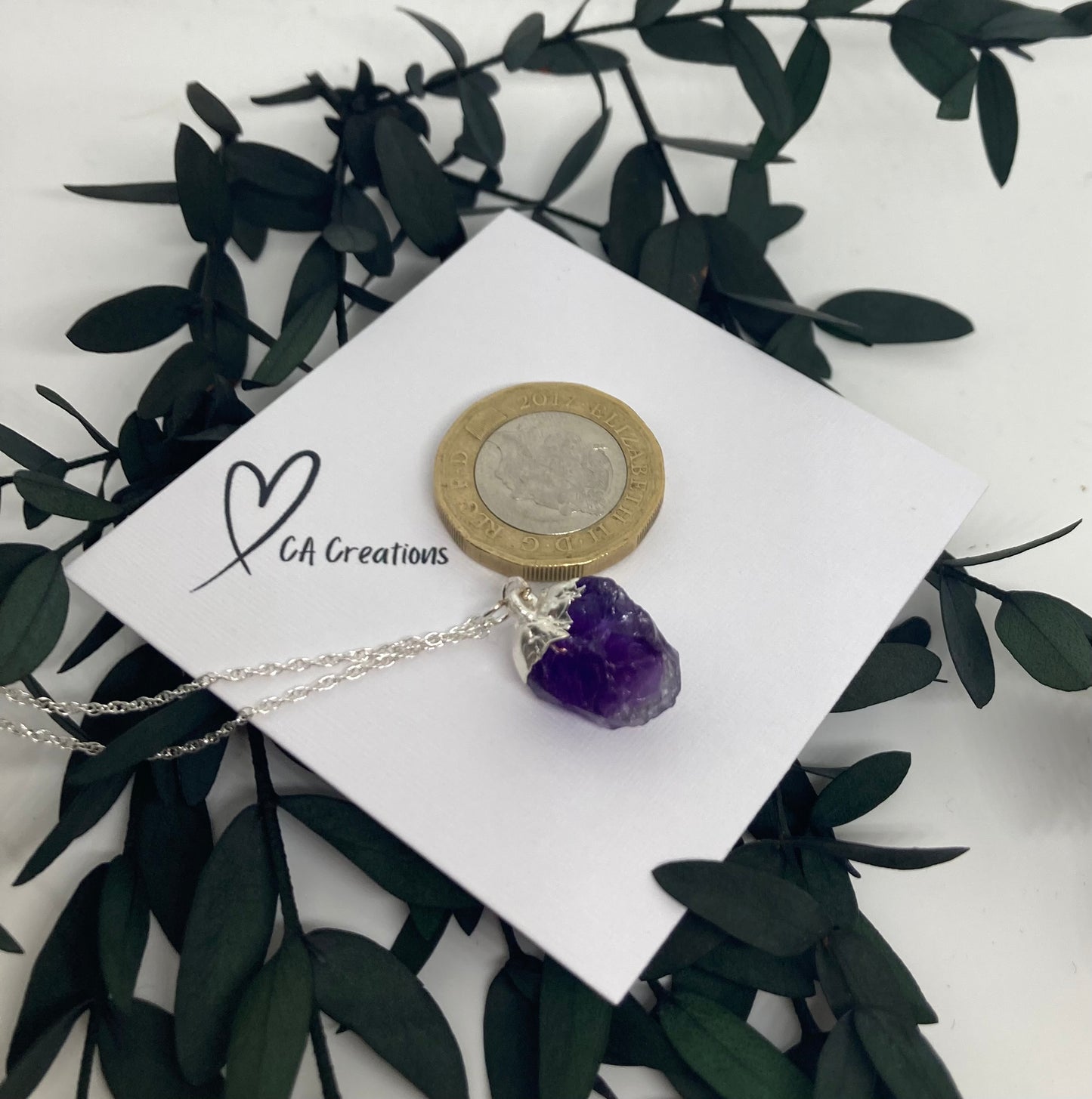 Classics - Amethyst Raw Crystal Necklace