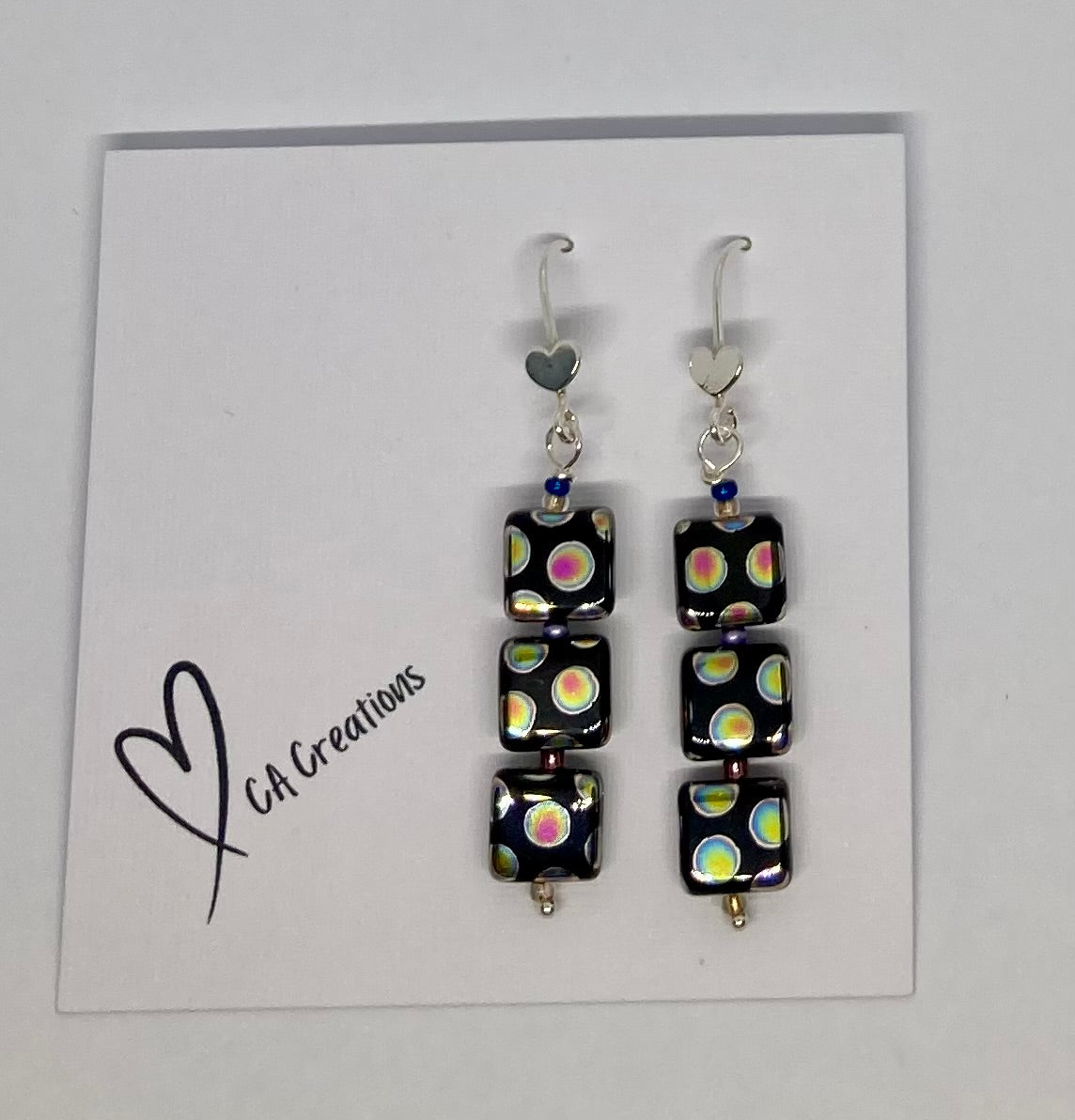 CA Creations - Czech Glass Bead Earrings