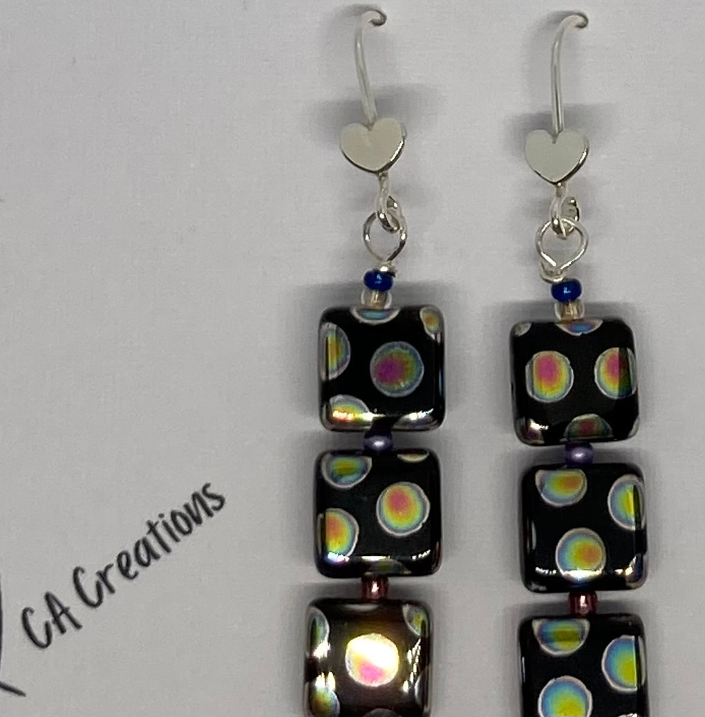 CA Creations - Czech Glass Bead Earrings