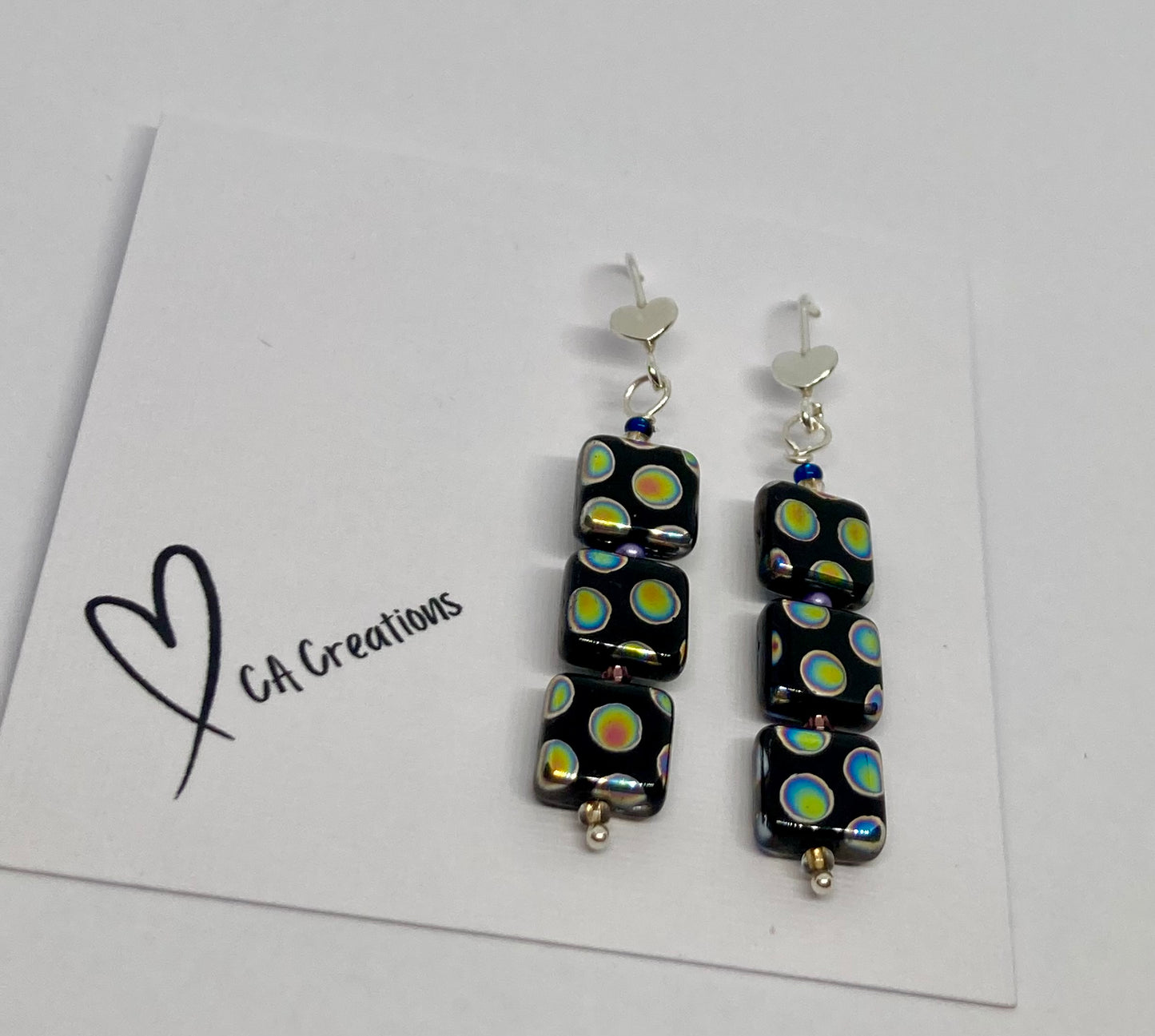 CA Creations - Czech Glass Bead Earrings