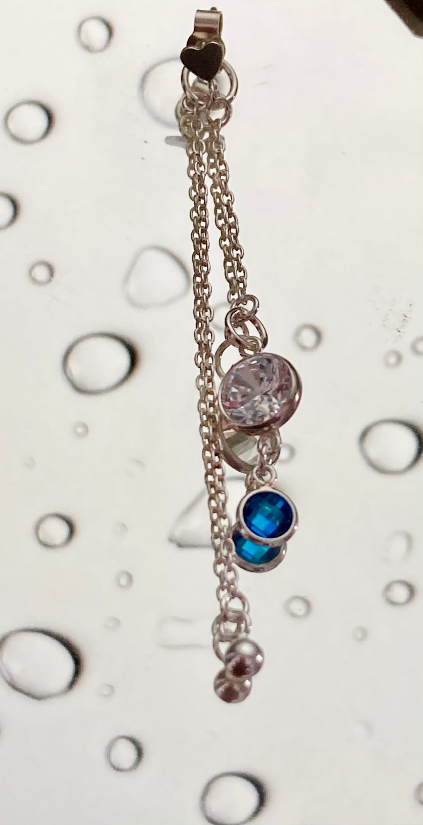 Special Occasions- Chain & Charm Long Studs