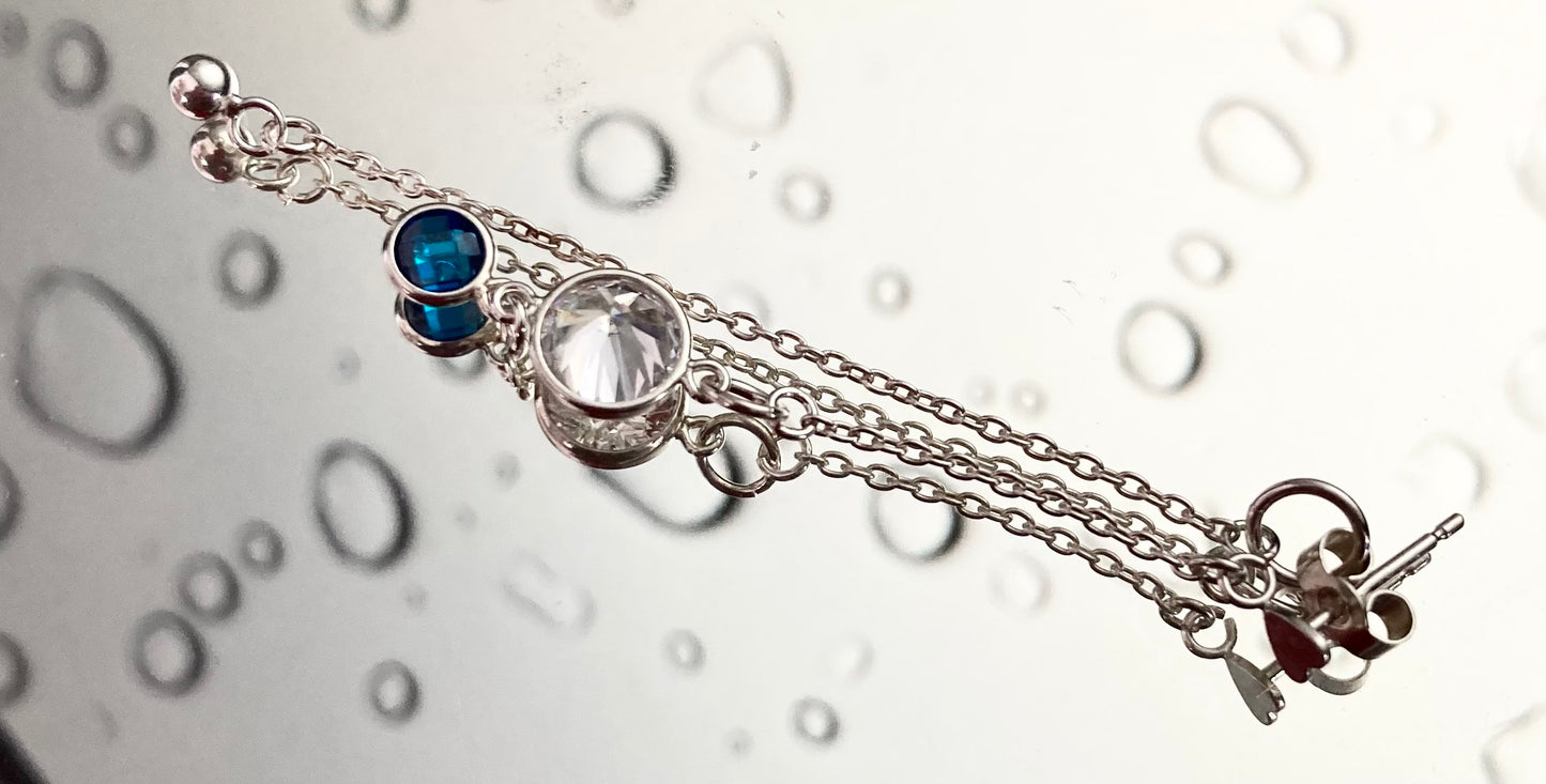 Special Occasions- Chain & Charm Long Studs