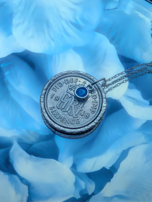 Special Occasions - Sixpence & Charm Necklace (2)